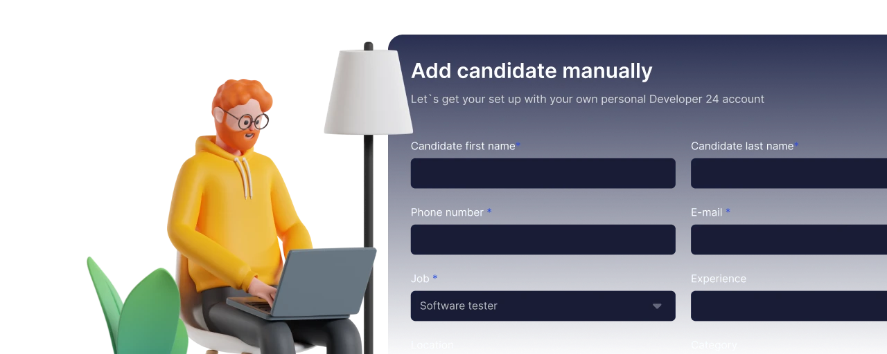 Adding candidates